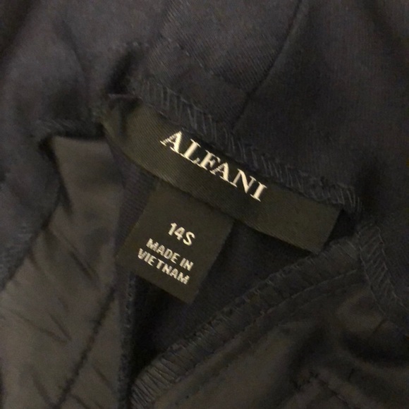 Alfani Navy Blue Trousers. - Picture 6 of 8